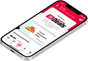 Digital Transformation Services in Toledo, Ohio - Image of a cell phone with Speedway app open