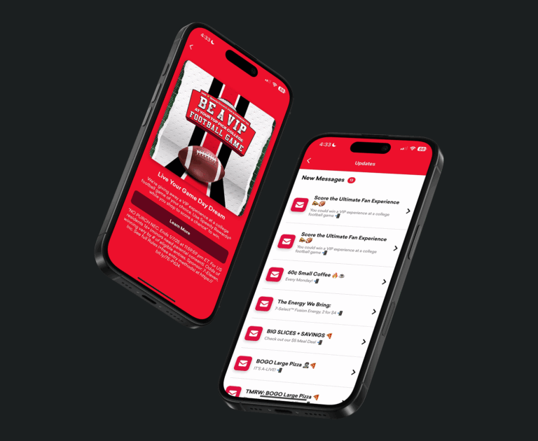 Loyalty Personalization on two Phones for Speedway