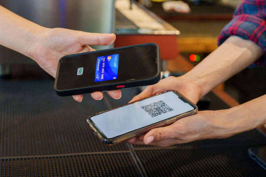Digital Wallet on two phones